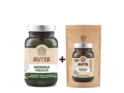 Balicek startovaci Moringa flasa + eko posilnenie imunitného systému